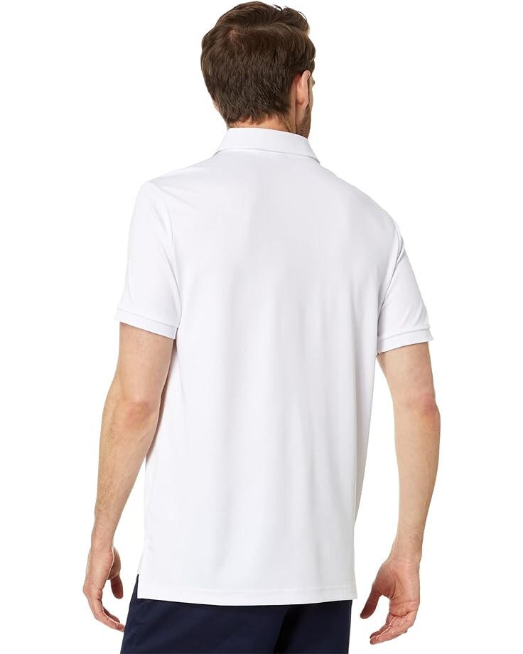 

Поло U.S. POLO ASSN. Classic Fit Interlock Solid Polo Shirt, белый