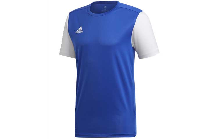 

Футболка мужская синяя белая Adidas