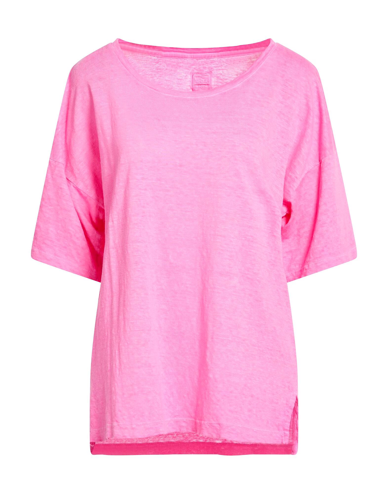 

Футболка 120% Lino, фуксия, Розовый, Футболка 120% Lino, фуксия