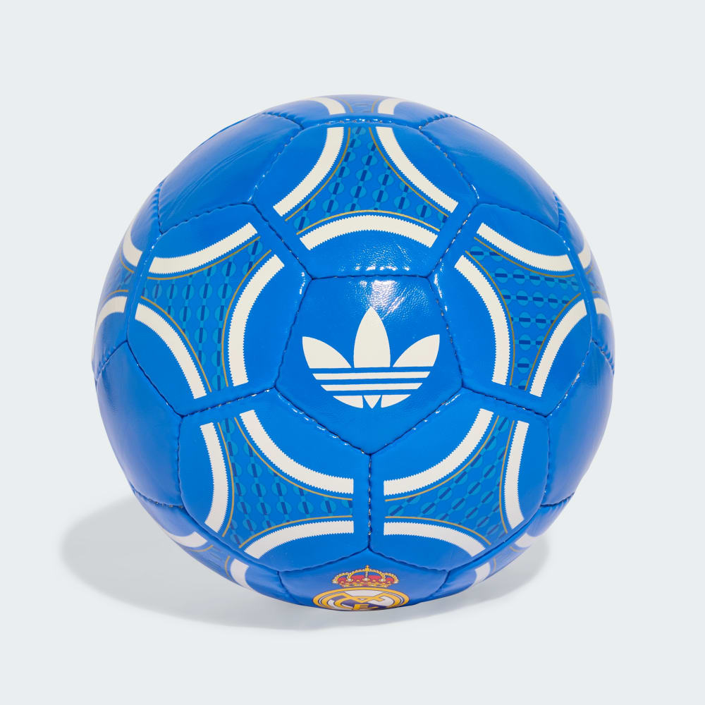 

Футбольный мяч Adidas Real Madrid Away Club Ball, цвет Blue Bird/Ray Blue/Bold Gold