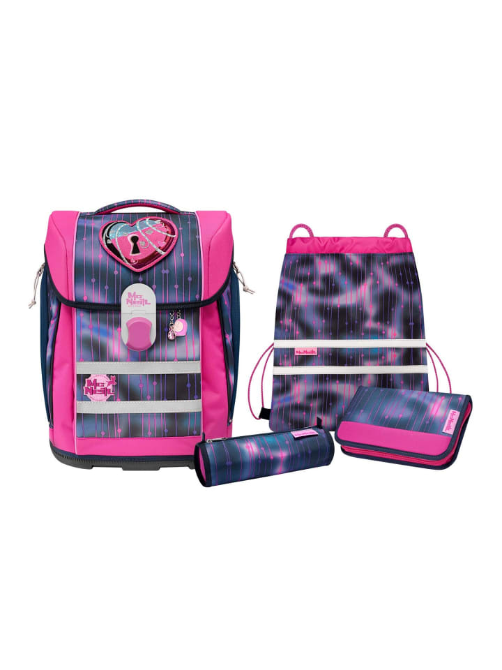 

McNeill Набор школьных рюкзаков McLight 2, 6 предметов, цвет PEARL (фиолетовый)