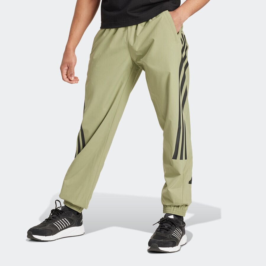 Спортивные брюки ADIDAS SPORTSWEAR Tapered Workout Pants, оливковый — фото 2