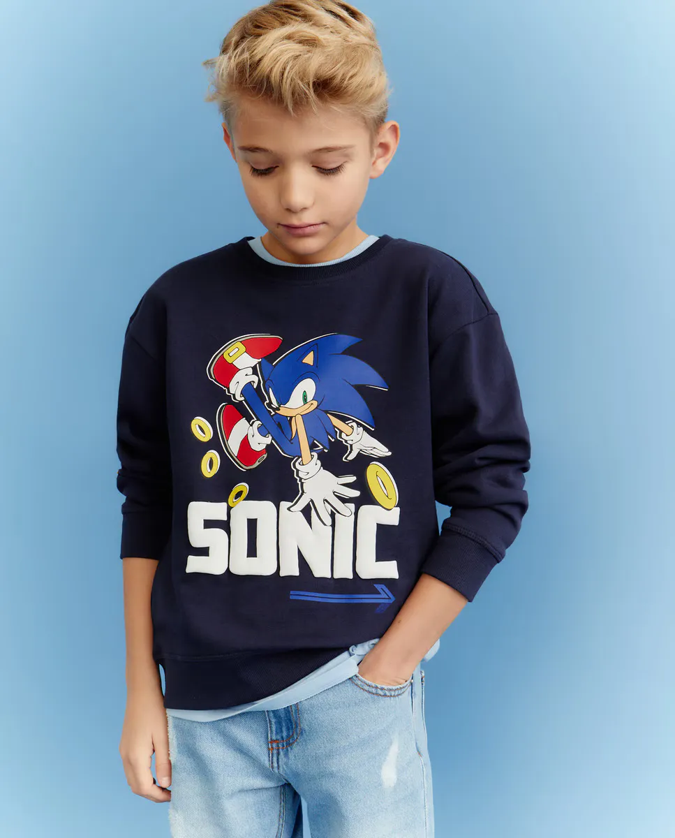 

Футболка с короткими рукавами для мальчика Kids El Corte Inglés, синий