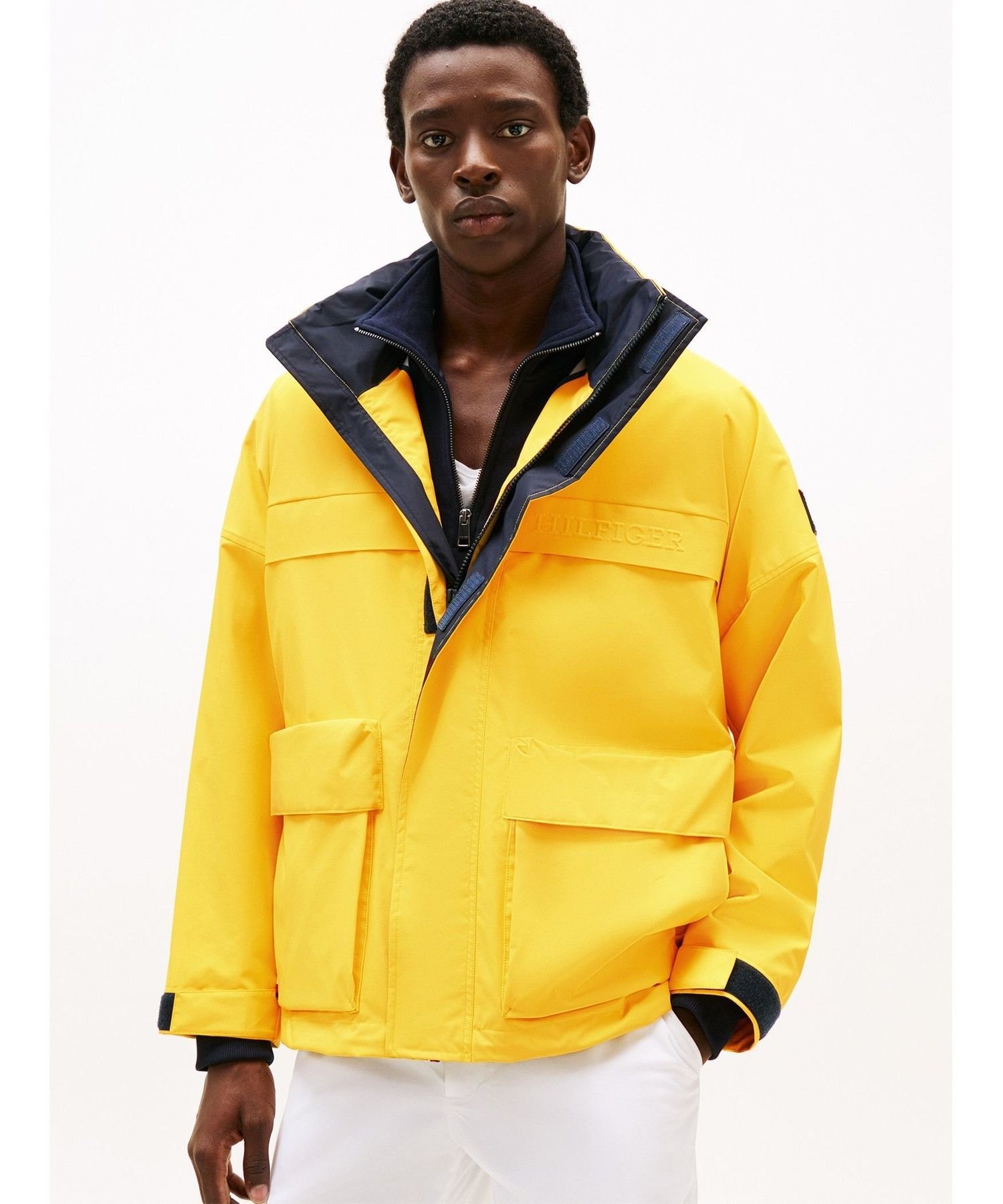 Куртка средней длины для регаты TOMMY HILFIGER, Yellow ZGY