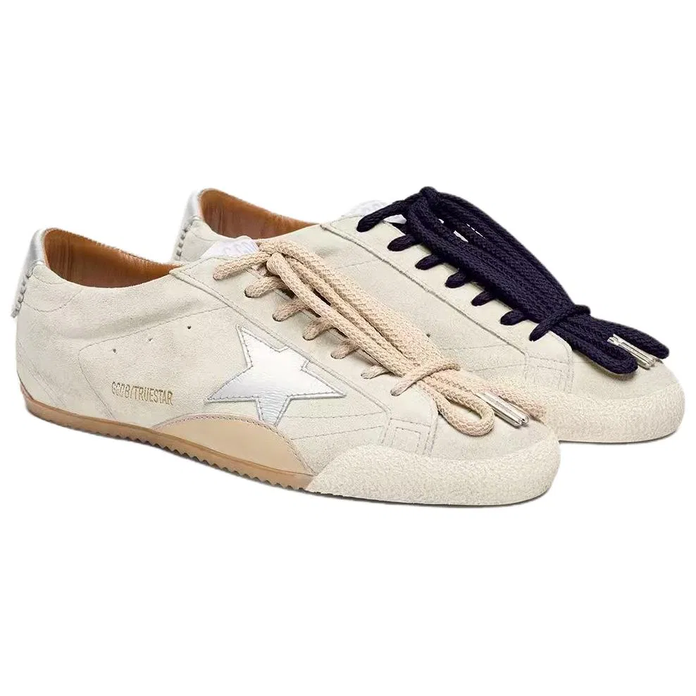Кроссовки Casual Golden Goose Light Gray — фото 4