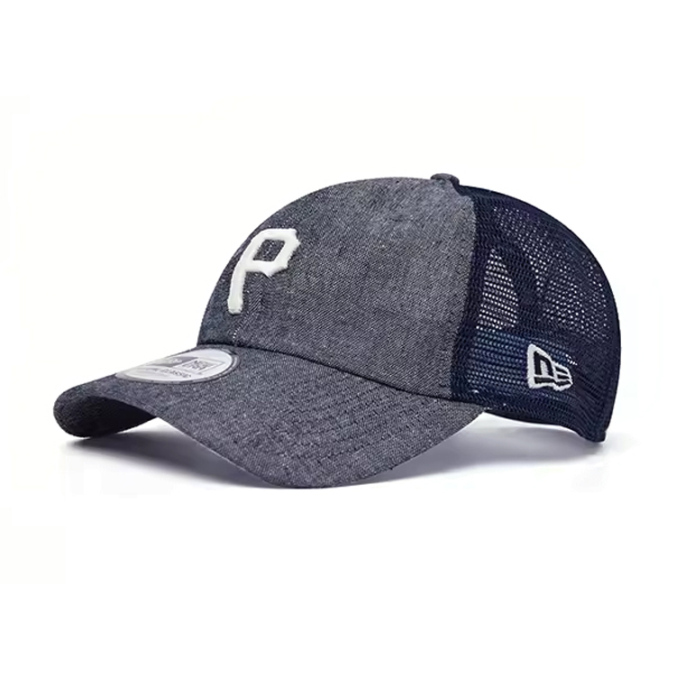

New Era Хлопковая бейсболка унисекс синяя, Blue