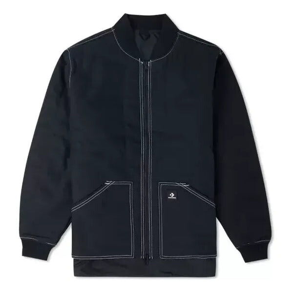 

Куртка utility reversible padded jacket 'black' Converse, черный