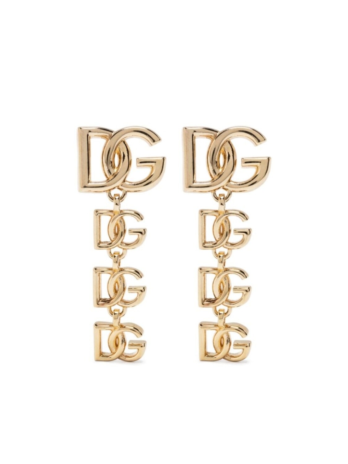 

Серьги-подвески с логотипом DG Dolce & Gabbana, золотой