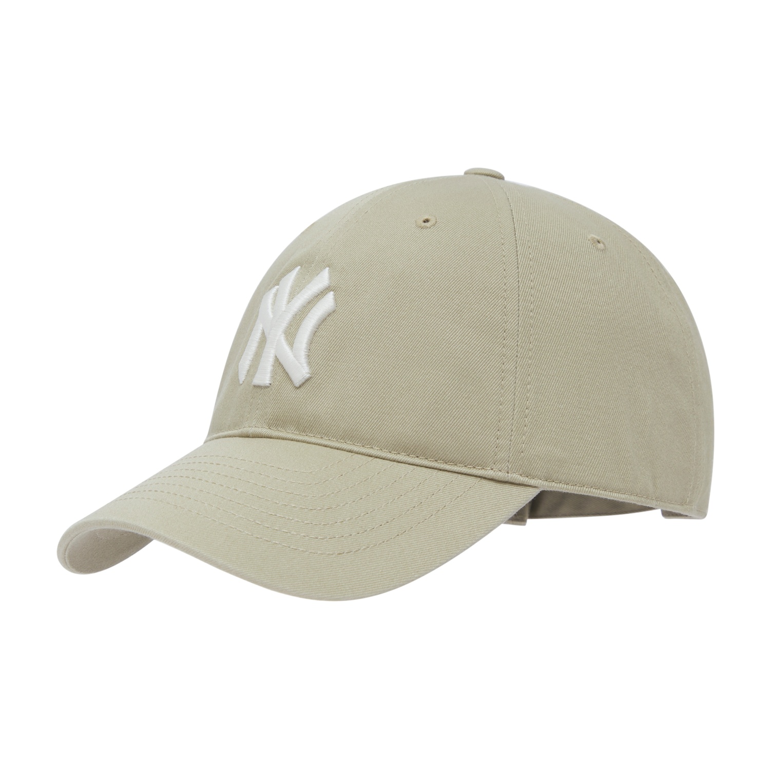 

MLB Хлопковая бейсболка унисекс бежевая, Beige