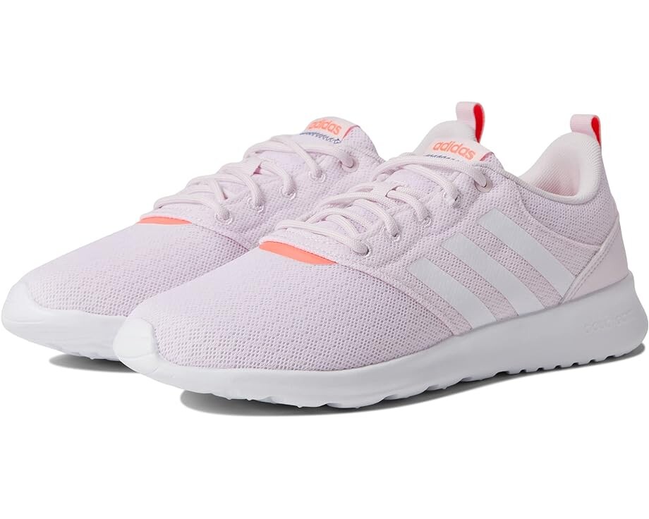 

Кроссовки Adidas QT Racer 2.0, цвет Almost Pink/White/Turbo