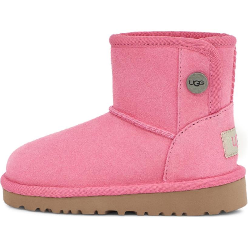 

Нескользящие, износостойкие детские ботинки для детей от 3 до 7 лет UGG, розовый