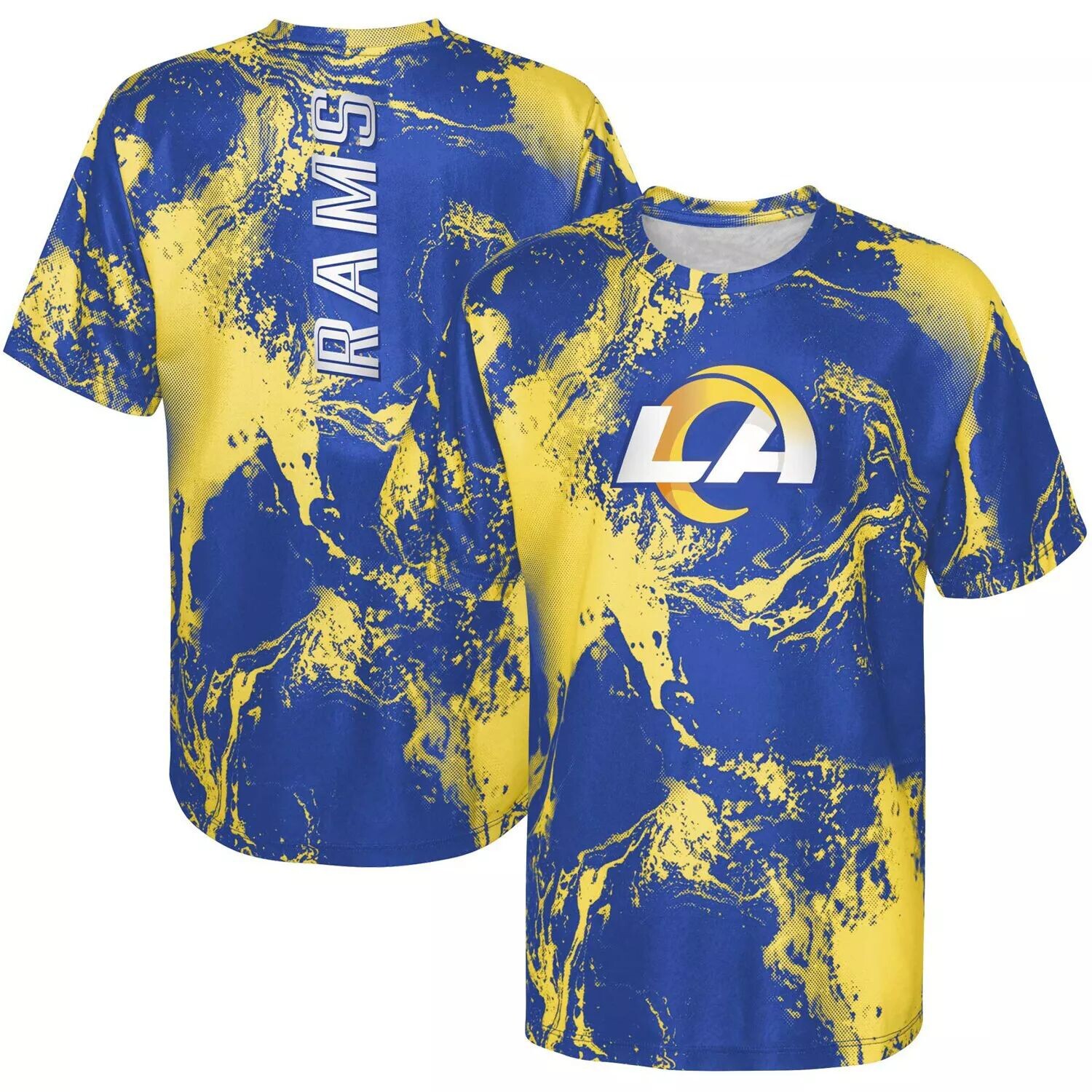 

Футболка Royal Los Angeles Rams In The Mix для дошкольников Outerstuff