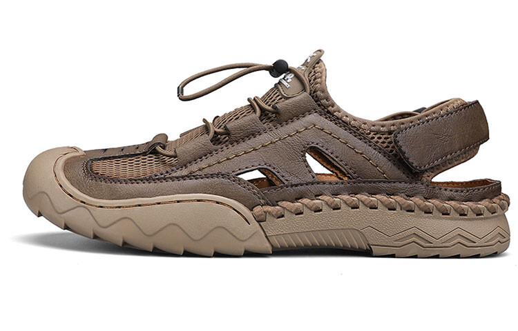 

Пляжные сандалии мужские коричневые Jeep