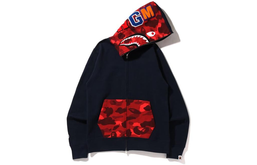 

Свитшот Shark Series для мужчин A Bathing Ape, черный/синий