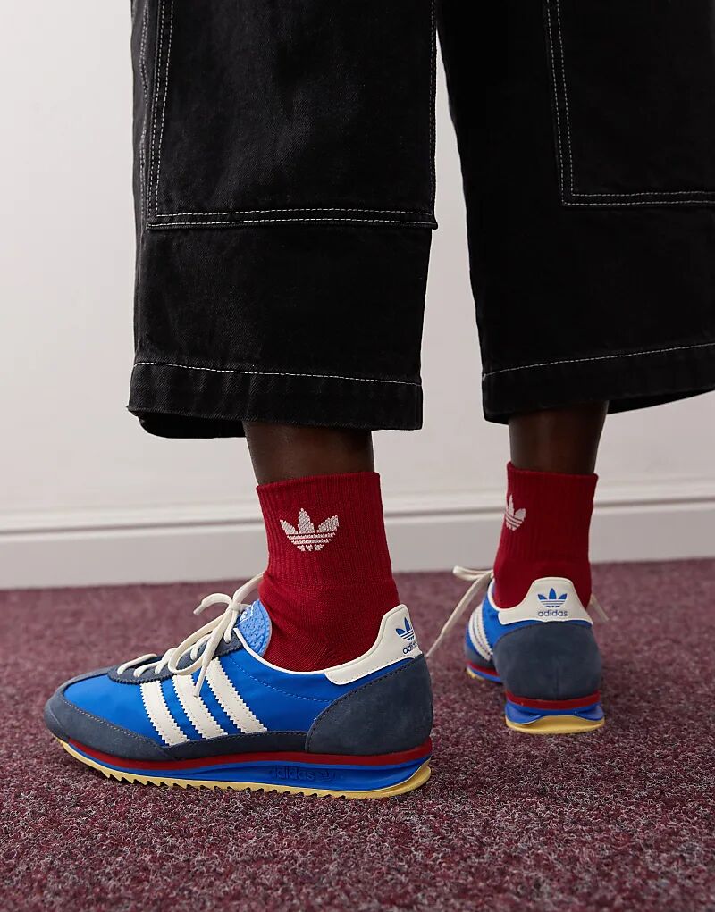 Кроссовки SL 72 OG в сине-белом цвете adidas Originals — фото 2