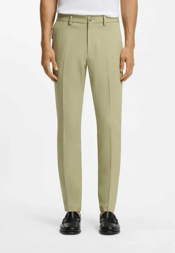 Брюки чинос P kaiton1 zip chinos Boss, цвет хаки