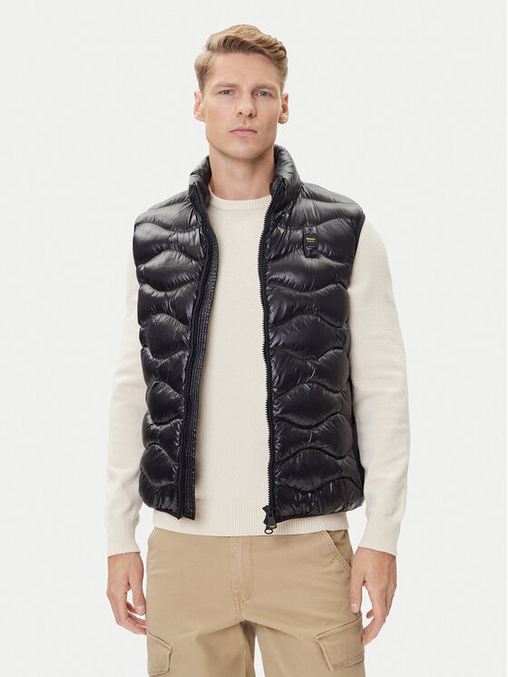 

Утепленный жилет regular fit 25WBLUX02081 Blauer, чёрный