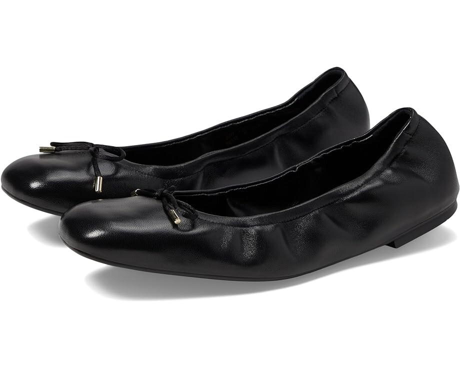 

Туфли на плоской подошве Stuart Weitzman Bardot Bow Flat, черный