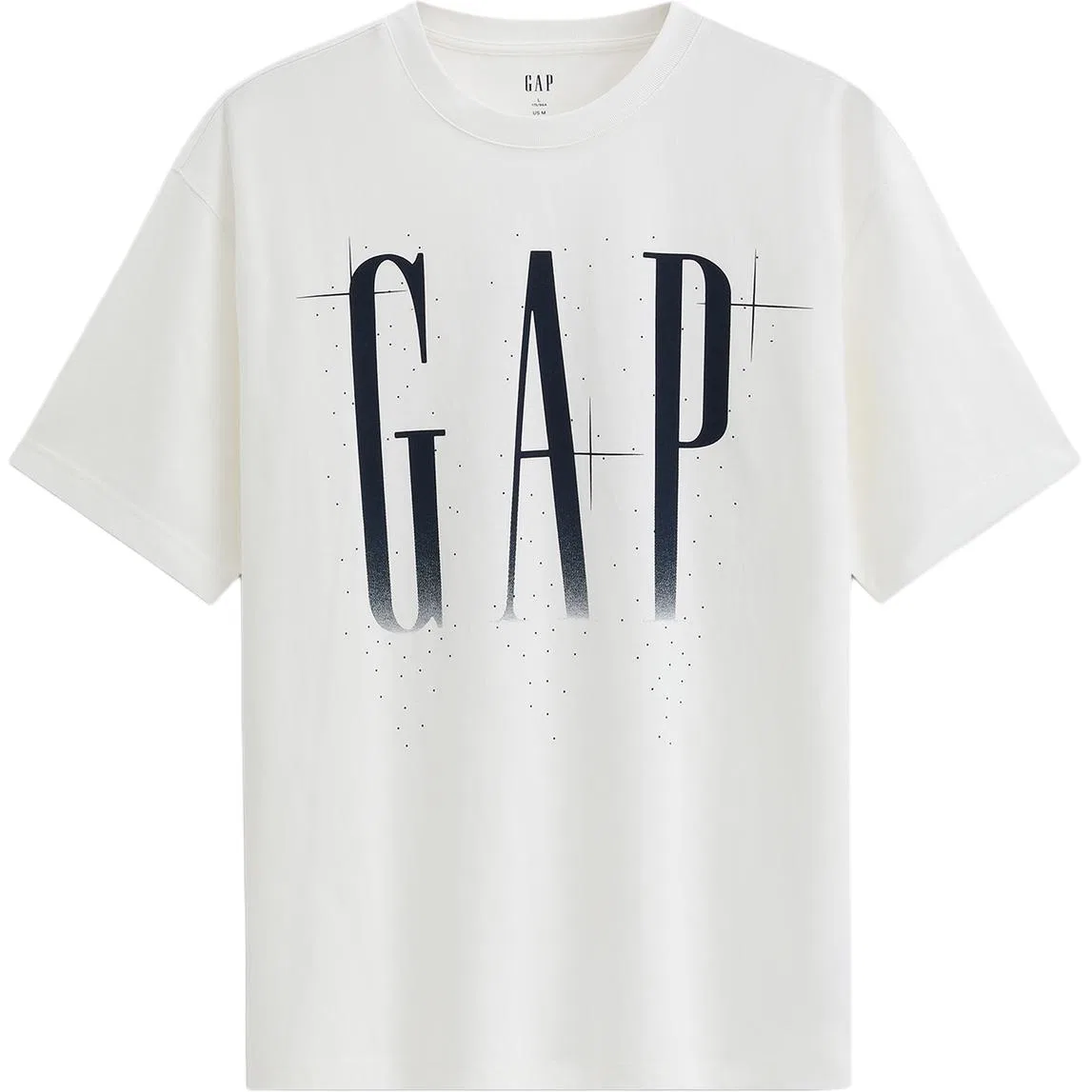 Футболка унисекс crew neck moderate GAP, Lilac — фото 4