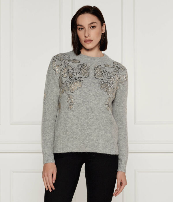 

Свитер шерстяной Guess Marciano Regular Fit, серый