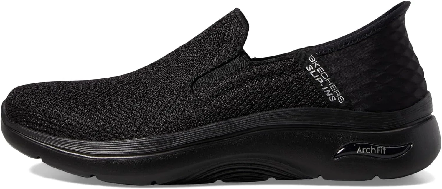 Мужские кроссовки Skechers Go Walk Arch Fit 2.0-Hands, черный — фото 4