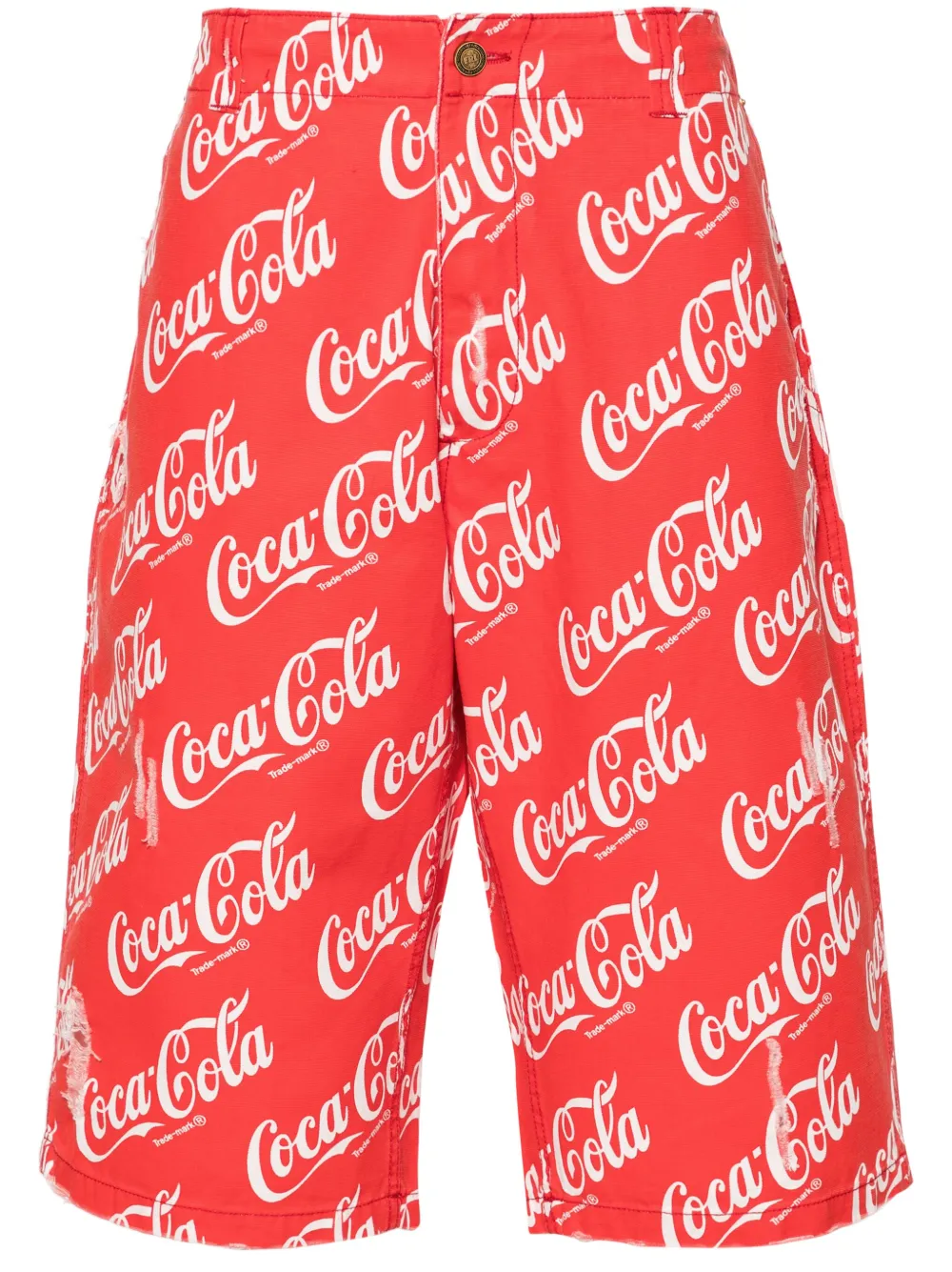 

Шорты с принтом Coca-Cola ERL, красный