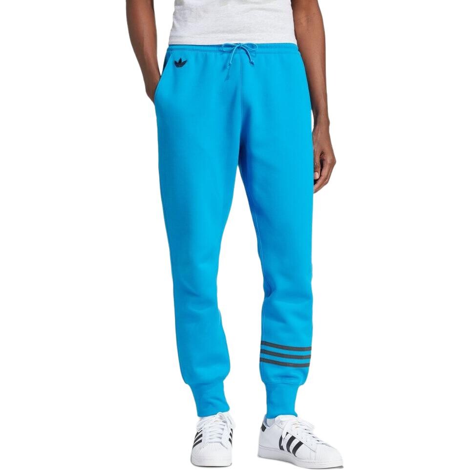 Одежда Трикотажные спортивные штаны Мужские Синие Adidas Originals, синий — фото 3