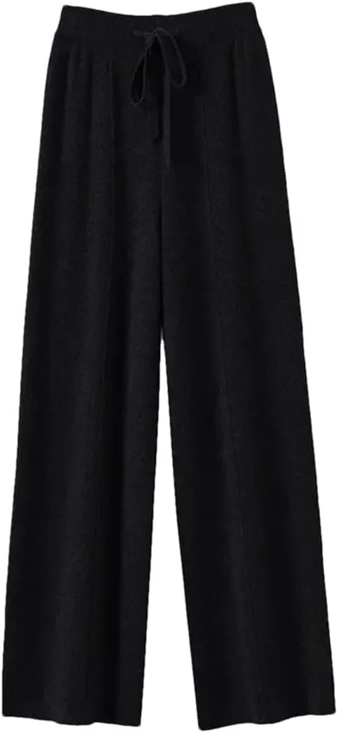 

Женские вязаные широкие брюки Wool