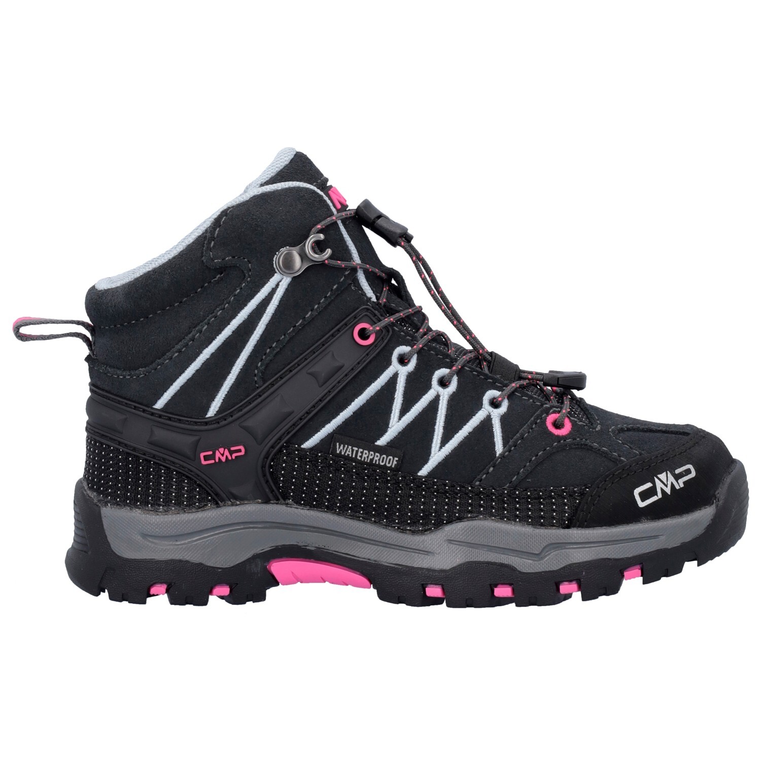 

Походная обувь Cmp Rigel Mid Trekking Shoes Waterproof, цвет Titanio/Skyway