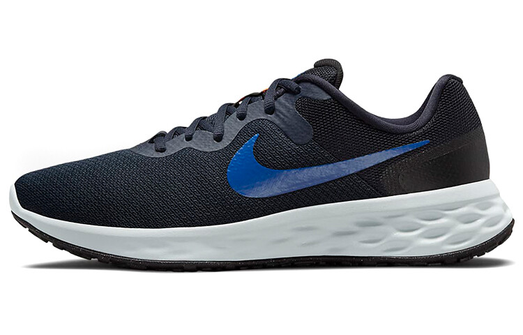 

Кроссовки REVOLUTION 6 мужские низкие черные/синие Nike
