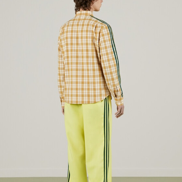 Рубашка Adidas X Gucci, мужская, желтая — фото 3