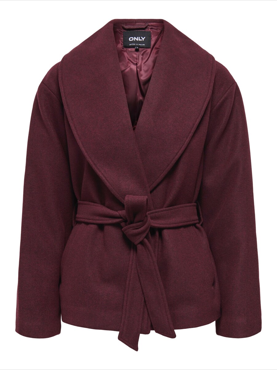 

Демисезонное пальто ONLY ONLAugusta, Wine red