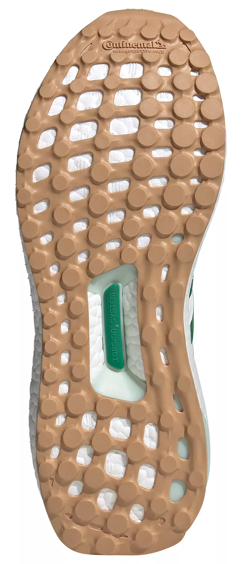 Женские кроссовки Adidas Ultraboost 1.0 DNA, белый/зеленый — фото 2