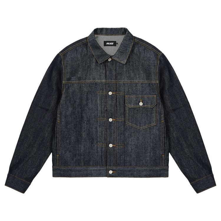 

Куртка Palace Selvedge Denim Jacket 'Raw', синий