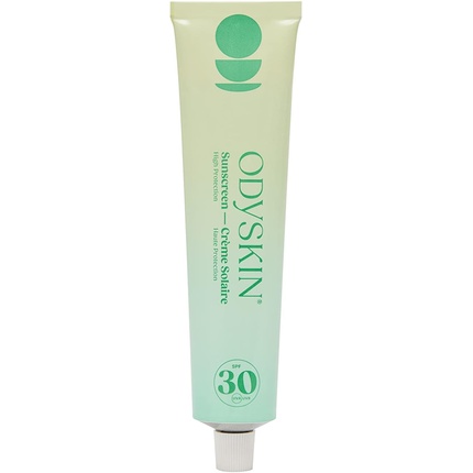 Солнцезащитный крем SPF 30 75 мл Cosmos Organic Сертифицировано как веганский продукт 99,1% натуральных ингредиентов Водостойкий Сделано во Франции Безопасные для коралловых рифов Минеральные фильтры Упаковка без отходов Odyskin