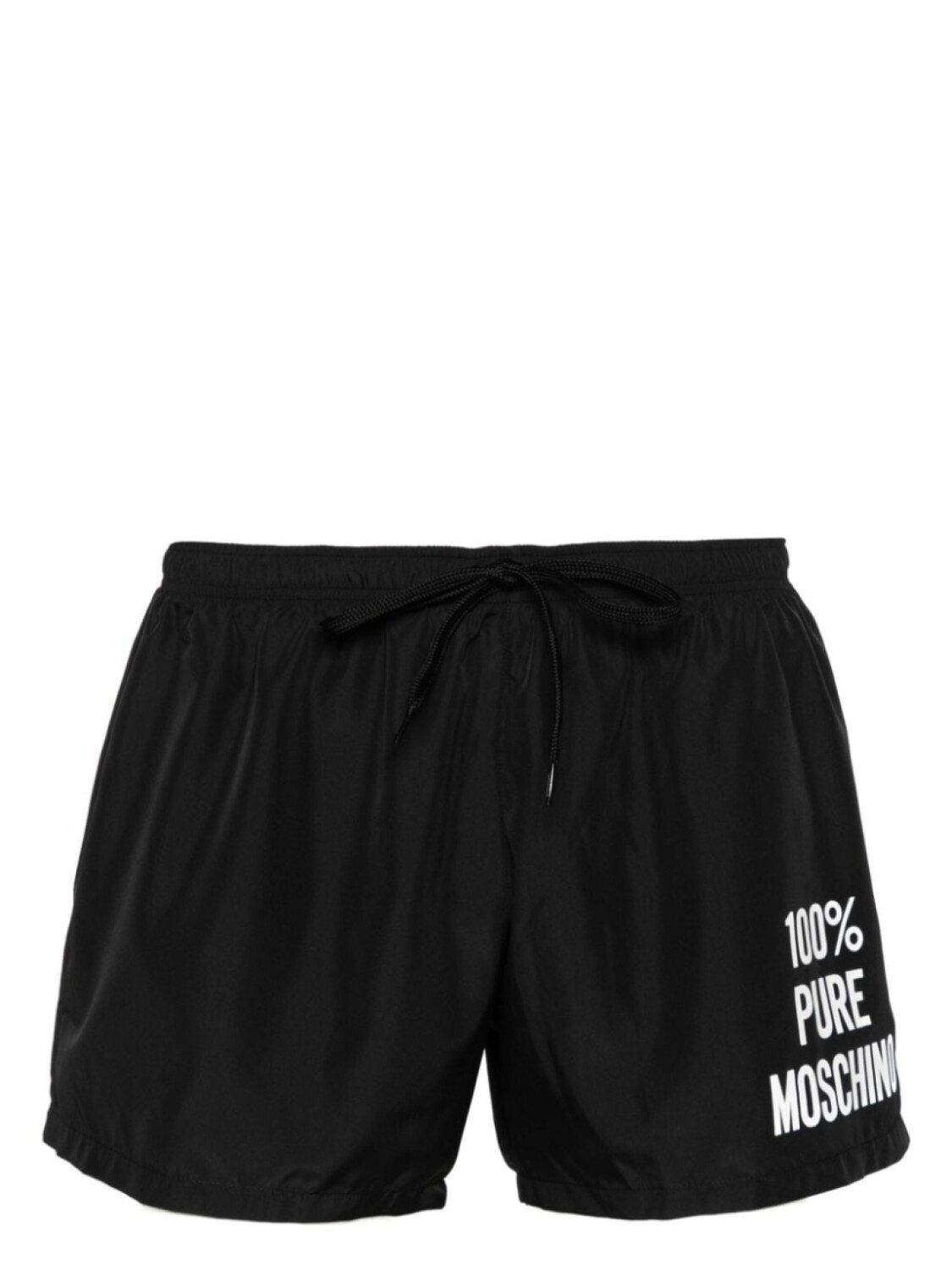 

Moschino плавки-шорты с логотипом, черный