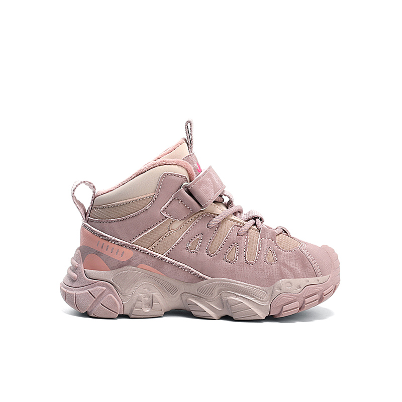 Jeep Скользоустойчивые, износостойкие, легкие кроссовки с амортизацией Mid top Pink Kids' — фото 4