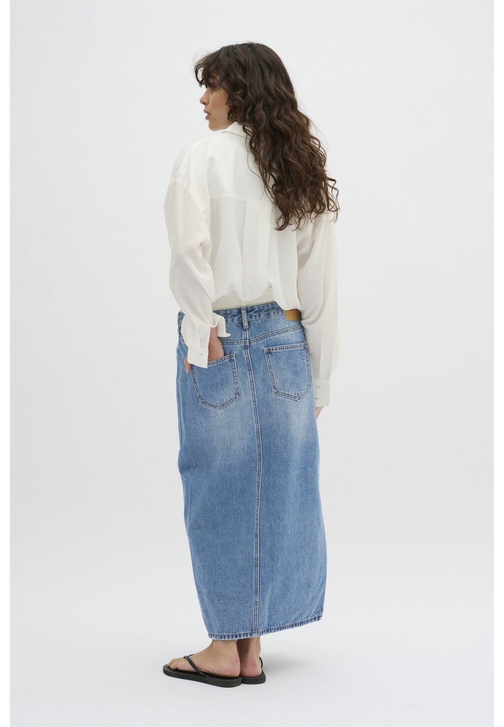 

Джинсовая юбка LIVAMW 158 My Essential Wardrobe, синий