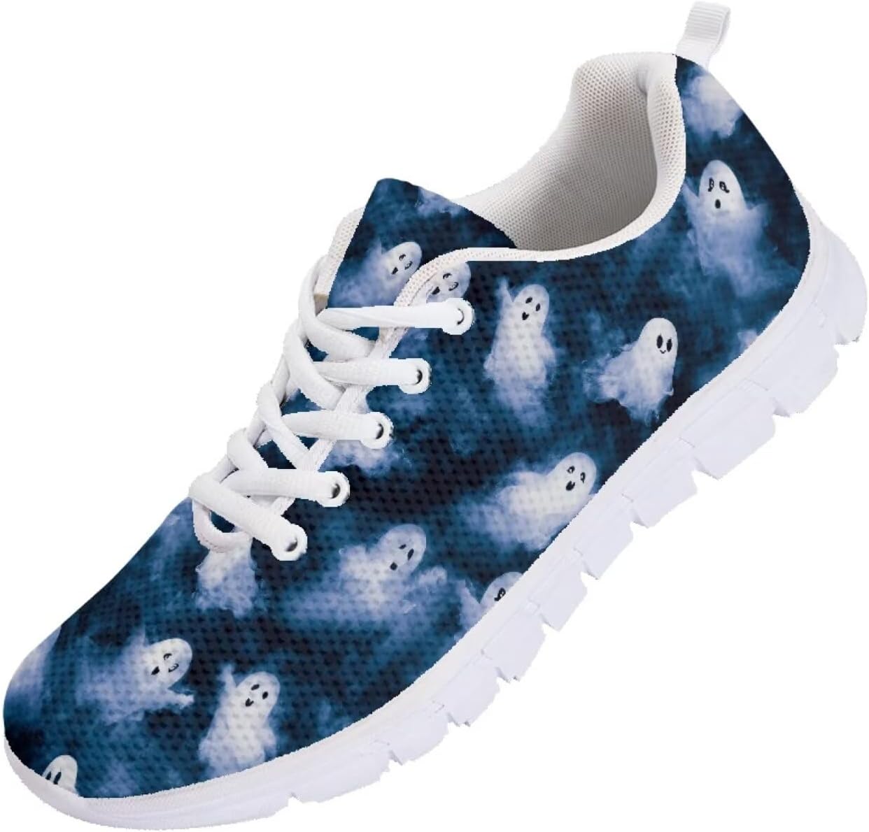 

Кроссовки Forchrinse для мужчин и женщин, Хэллоуин, легкие спортивные с шнуровкой, Halloween Ghosts