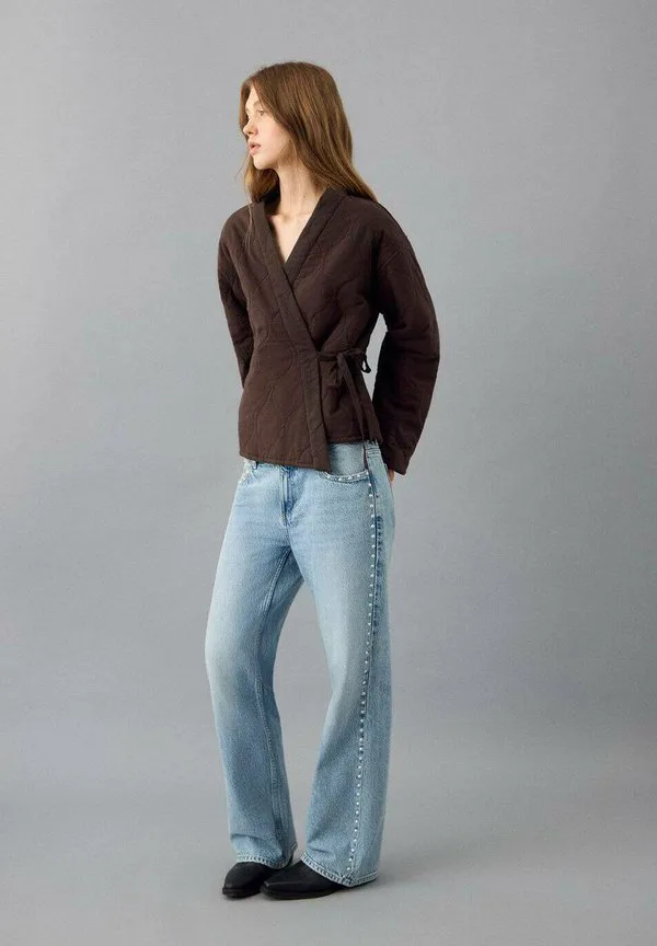 Зимняя куртка для подростков Mango Kids, Brown