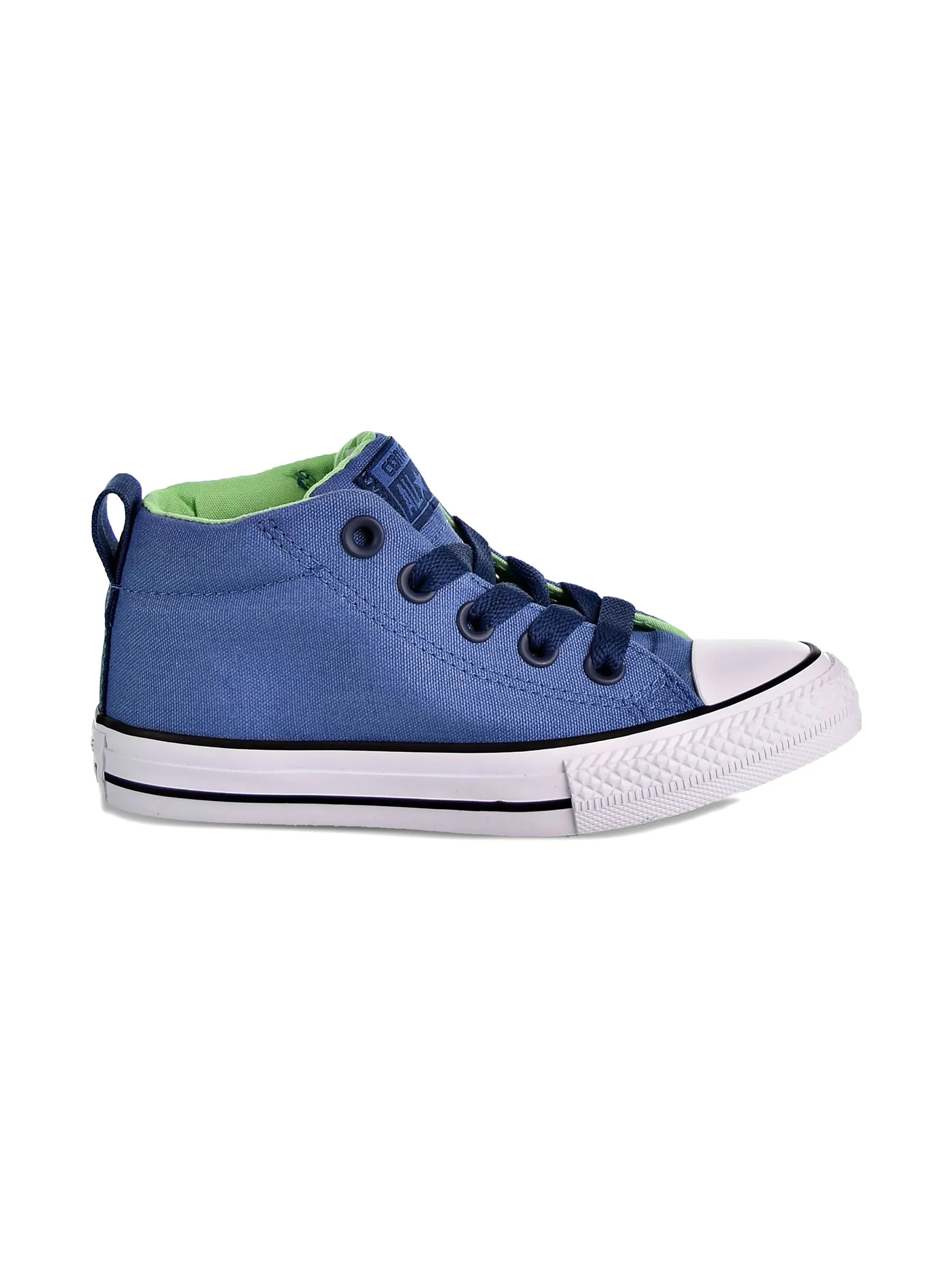 Кеды Chuck Taylor All Star Street Mid PS Blue/Navy Converse Kids, синий — фото 2