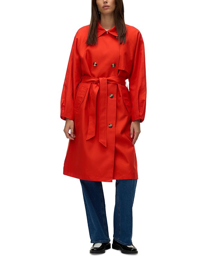 

Тренчкот Doreen Vero Moda, красный
