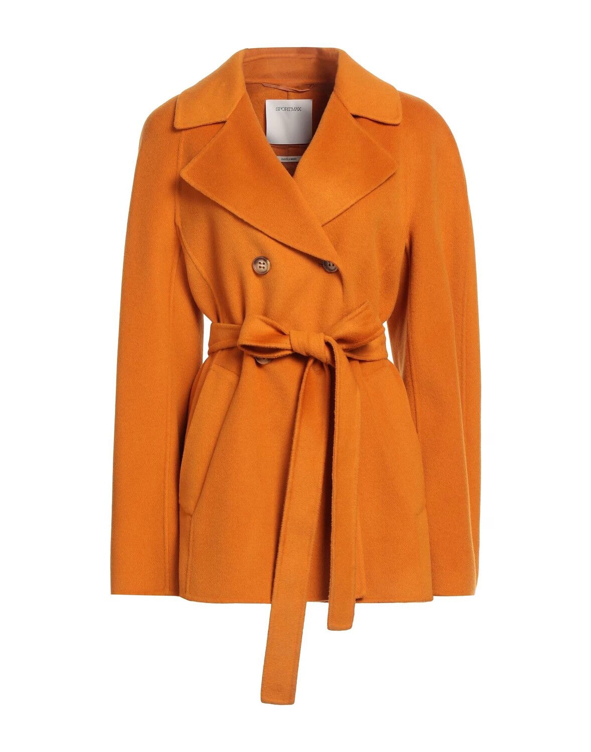 

Пальто Sportmax, оранжевый
