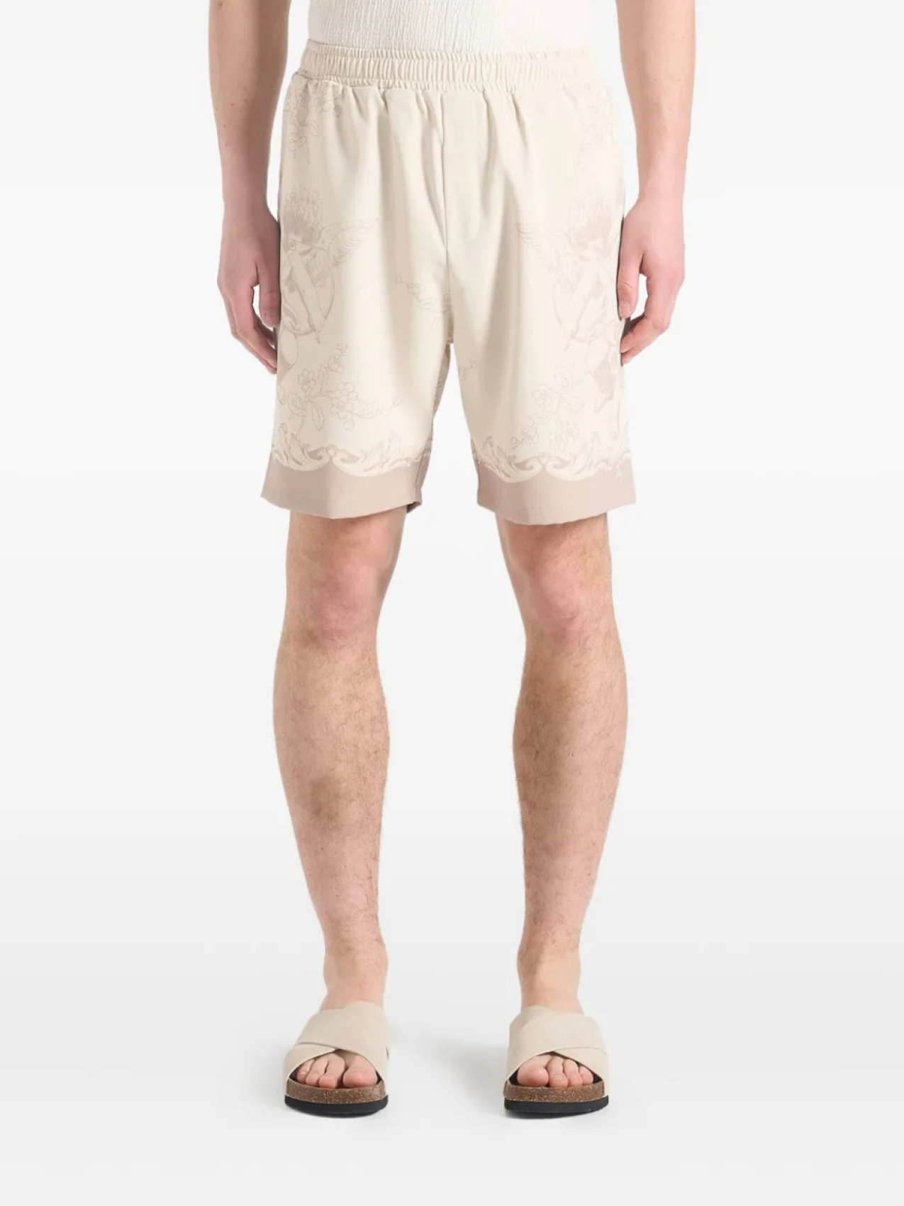 

Manière De Voir Adrien шорты с узором барокко, нейтральный