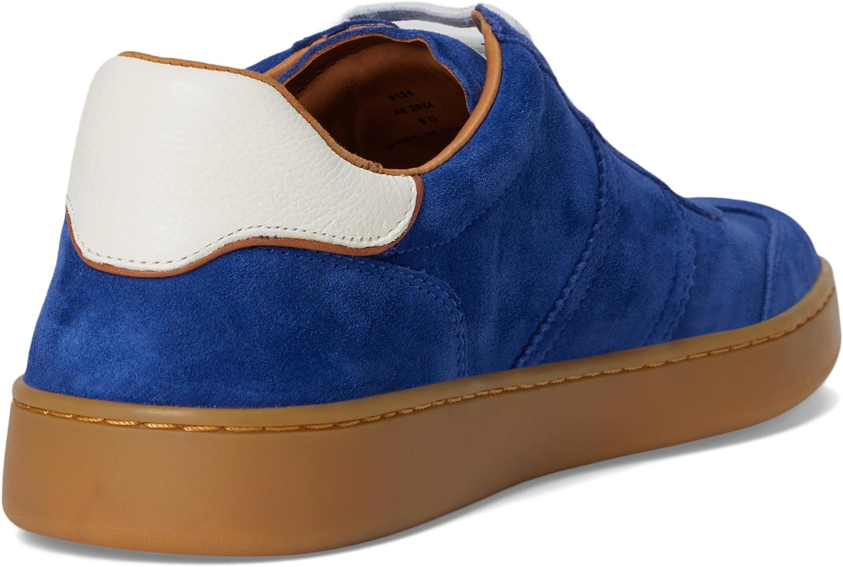 Кроссовки Allen Edmonds Men's Ludlow Slip-On Shoes, Indigo Suede — фото 4
