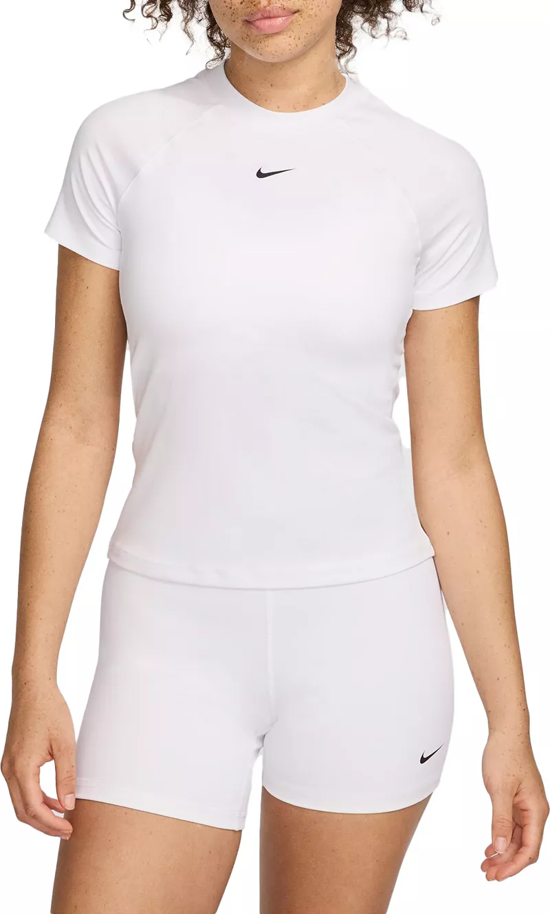 

Женская футболка с короткими рукавами Nike Pro Dri-FIT, белый