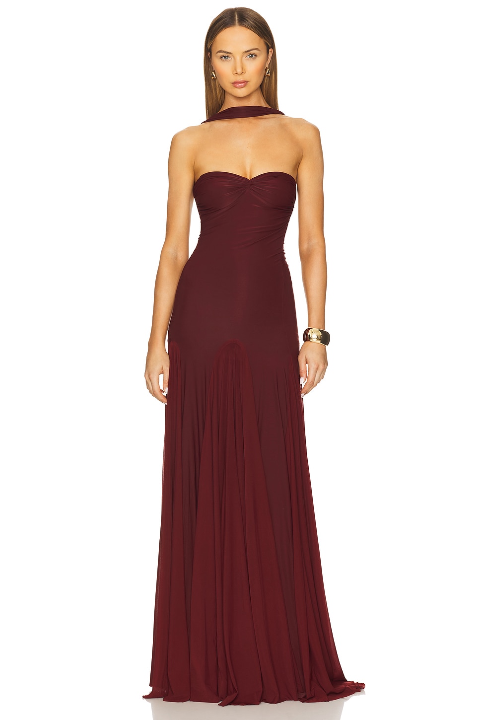 

Платье Berta Deme By Gabriella, burgundy