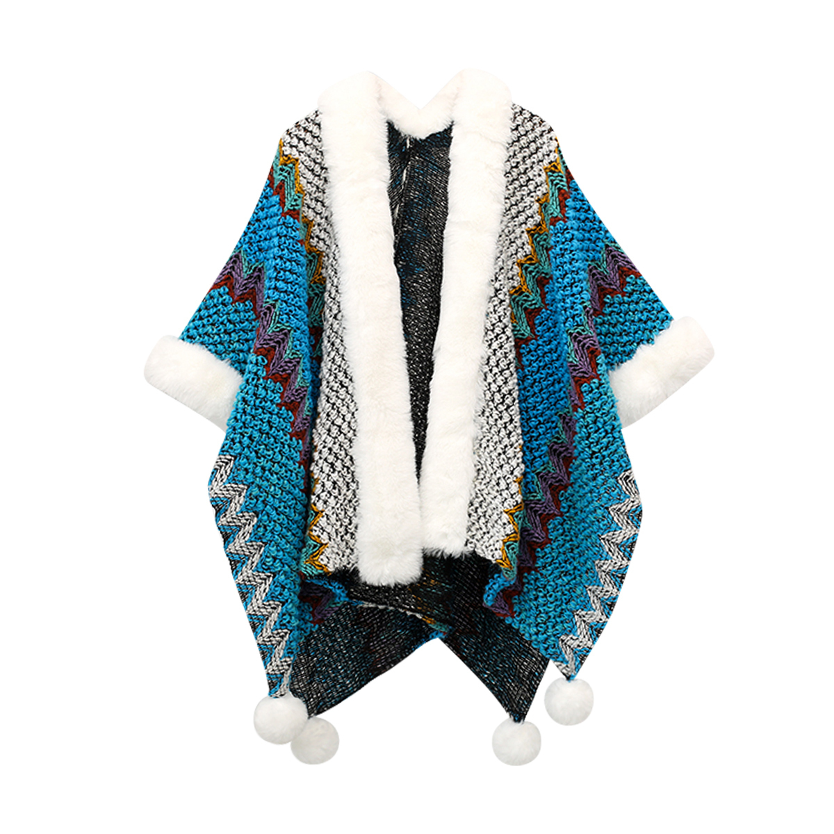 

CMFY Шаль унисекс, Peacock Blue