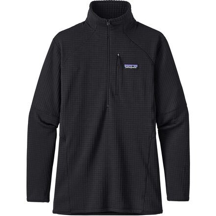 

Флисовый пуловер R1 женский Patagonia, черный