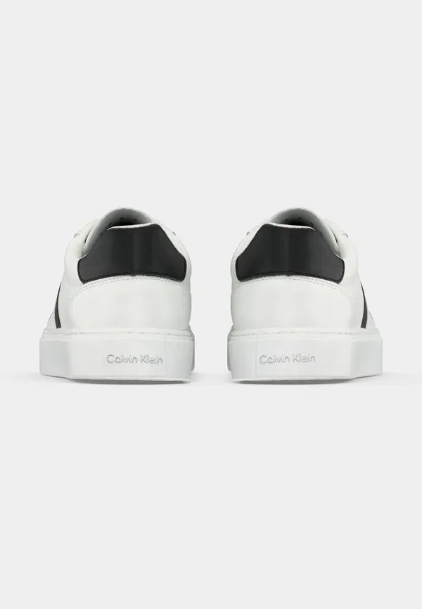 Кроссовки Calvin Klein Classic cups lace tongue, ярко-белый/черный — фото 4
